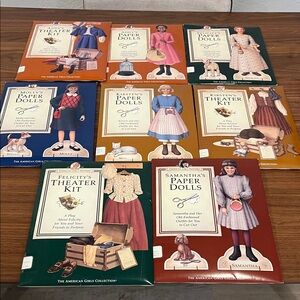 American Girl Paper Dolls Kit Collection